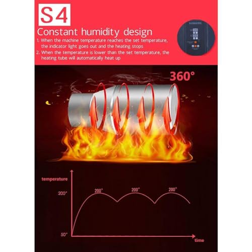 Máquina eléctrica para tostar café con control de temperatura 1 unidad miniatura 6