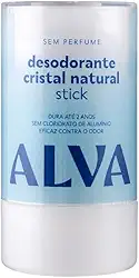 Alva Personal Care, Desodorante Stick Cristal, 120G