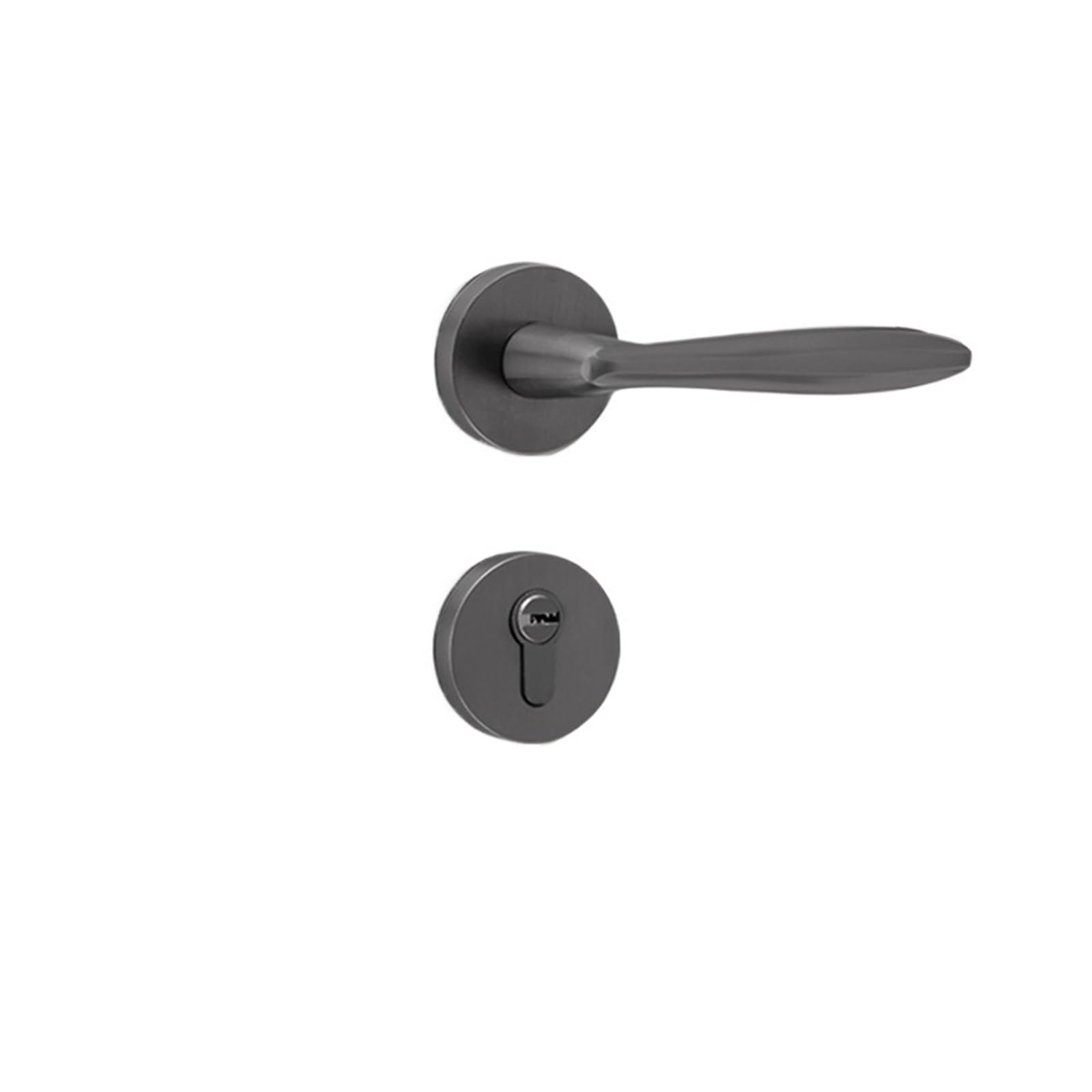 Aepqbgqj One Color Minimalist Pure Copper Split Door Lock For Bedroom Silent, Magnetic