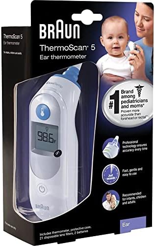 Braun ThermoScan 5 Ear Thermometer – IRT6500