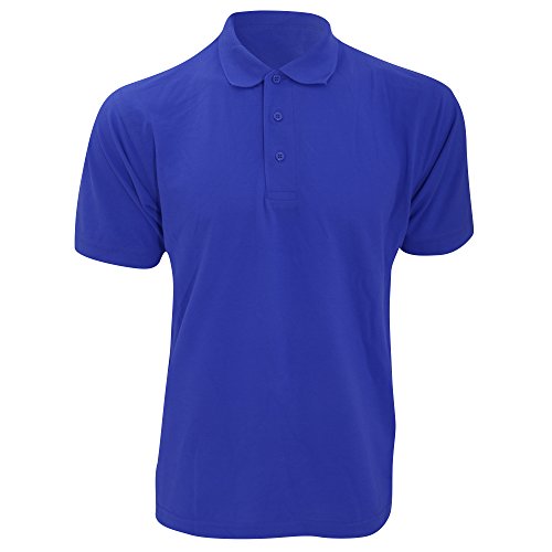 Kustom Kit Mens Klassic Superwash Short Sleeve Polo Shirt (M) (Royal Blue)