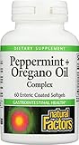NATURAL FACTORS Peppermint Oil Complex, 60 CT