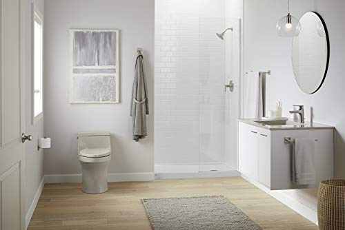 KOHLER K-23285-BN Square-Towel Bar 24 Inches, Vibrant Brushed Nickel