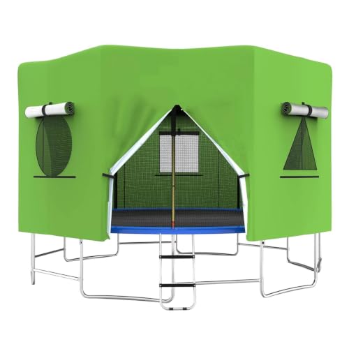 Tienda cubierta para trampolín ideal para proteger tu patio, jardín o parque infantil