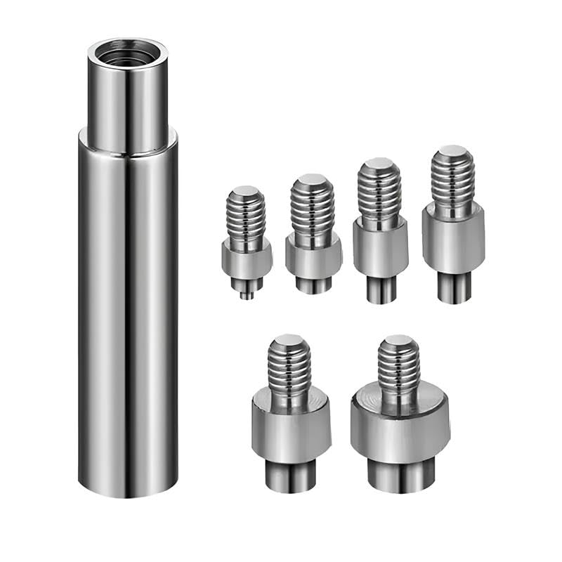 amiciTools Heat Insert Nut Soldering Iron Tip Set for 3D Printing – M2 M2.5 M3 M4 M5 M6 M8 Brass Insert Installation Tools, Universal Soldering Iron Compatible Hand Tool Kit-picture-35