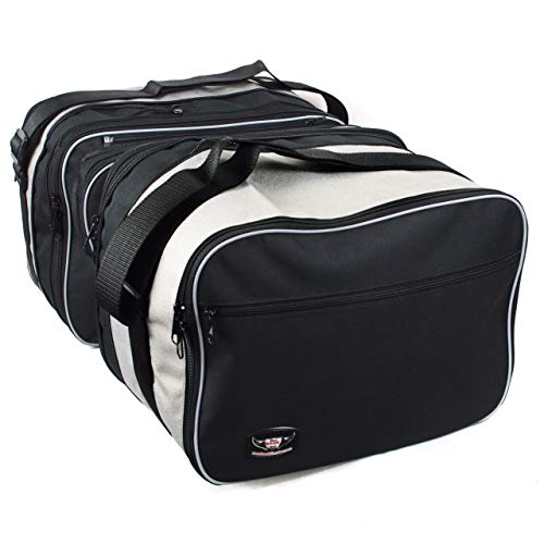 GREAT BIKER GEAR - Bolsas interiores para alforjas compatibles con BMW VARIO R1200 GS con bolsillo exterior 2012 miniatura 3