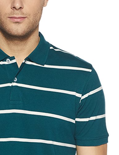 Image of Get In Men's Striped Regular Fit Polo