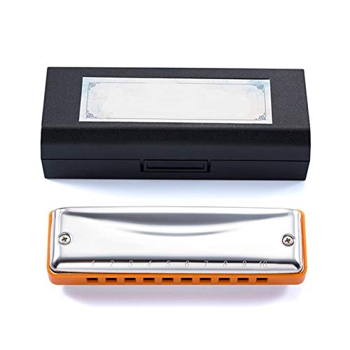 KIRANDIE Diatonic Harmonica Blues Organe de la Bouche Harp 10 Trous Clé Orange de C/D/E/F/G/A/BB Reed avec boîte à Bois… - Les Beatles, Paul McCartney, John Lennon, RIngo Starr, George Harrison KIRANDIE Diatonic Harmonica Blues Organe de la Bouche Harp 10 Trous Clé Orange de C/D/E/F/G/A/BB Reed avec boîte à Bois… – Image 7