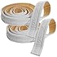 PartyKindom 2pcs Pack Schaumstoffleisten Tapetenbordüre - Wandlinien-Dekoration Selbstklebend Abziehbar Flexibel Für Heim Und Hoteldekoration DIY Spiegelumrandung Kronenleiste