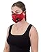Mundi unisex adult Got You Covered Neoprene Face Mask Bandana, Red, One Size US