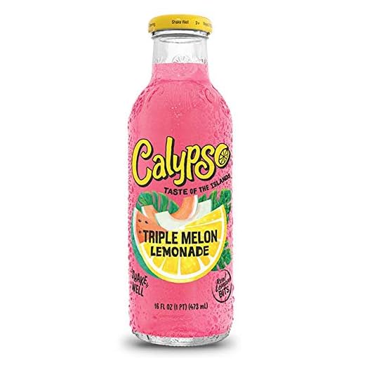 Calypso Limonade - Tripple Melon Lemonade, 6 x 473ml