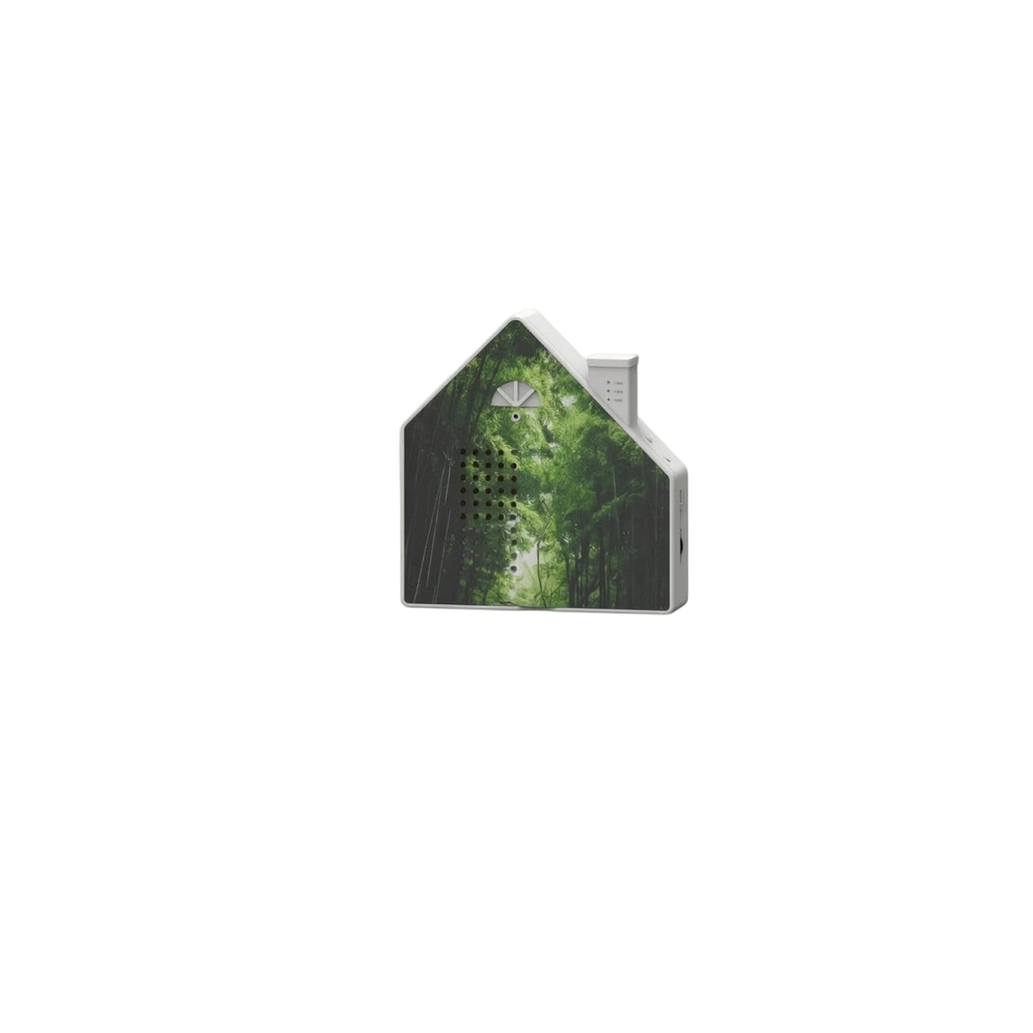 Motion Sensing House-Shaped Bird Sound Player Light and Music Mode Bird Sound Player Timer Settings Home Device Perforated Grille, Motion Sensor Bird-image-42