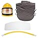 LuckyHigh Sandblast Helmet Sandblasting Hood AIR Supplied Safety Protective Tool with Cloak