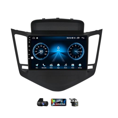 Radio de coche de 9 pulgadas para Chevrolet Cruze J300: viaja conectado con GPS y Carplay