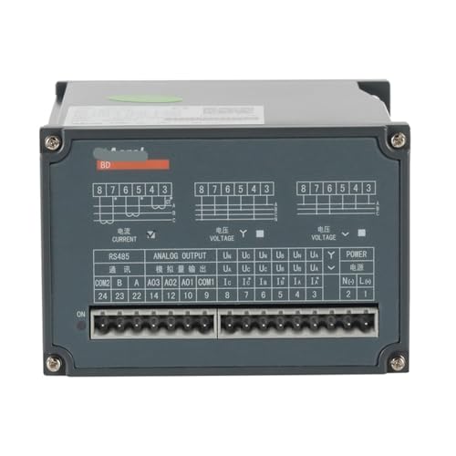 Transductor de voltaje para proteger motores trifasicos mediante monitorizacion continua 4-20mA 4