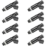 2002-2006 GM-5.3L-Flex-Engine Fuel Injectors,Compatible with/Chevy 5.3 Tahoe Silverado Suburban,Compatible with/GMC Yukon Xl Sierra,|OE# 12580426 | |Set of 8|