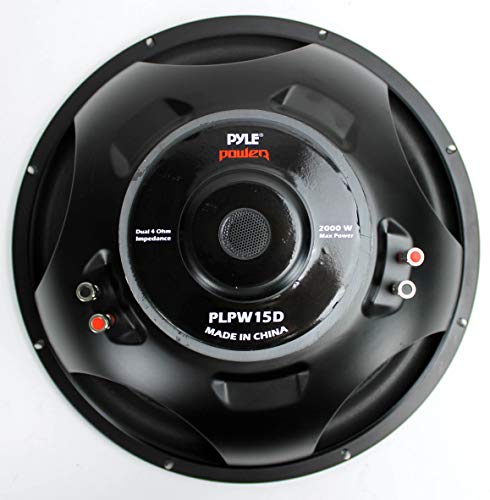 Pyle PLPW15D 2000 Watt Subwoofer (Black)