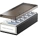 MaxGear Business Card File Name Card Case Holder Card Storage Box Organizer, Large Capacity for 800pcs Black