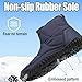 Hike Winter Barefoot Shoes, Winter Barefoot Hiking Boots, Hike Winters Footwear, Zero Drop Snow Boots Women Men (A-1,Men 12/14 Women)
