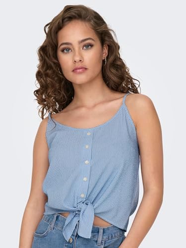 ONLY Onllecey Sl Knot Singlet Noos WVN – Ansicht 3