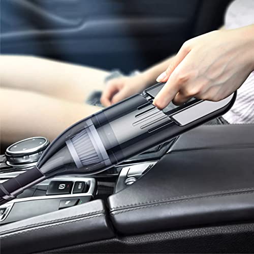 Lipuws Mini Protable Car Vacuum Cordless,Handheld Vacuum For Quick Cleaning, Hand Held Vacuuming, Dust Buster Cordless Rechargeable For Car Home And Office #TOP3
