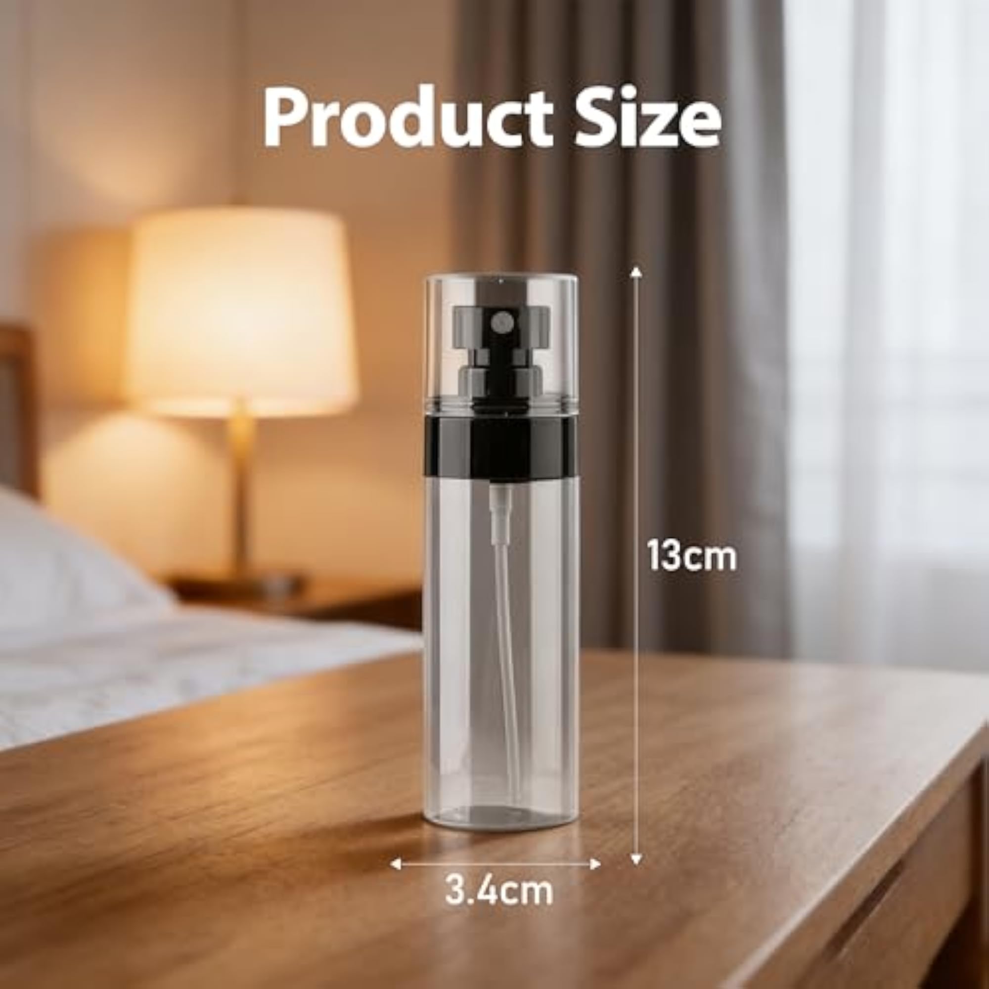 6 Pcs Mini Fine Mist Spray Bottles Set