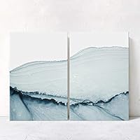 2 Panel Canvas Wall Art Landscape Canvas Prints Home Artwork Decoration for Living Room,Bedroom - 16