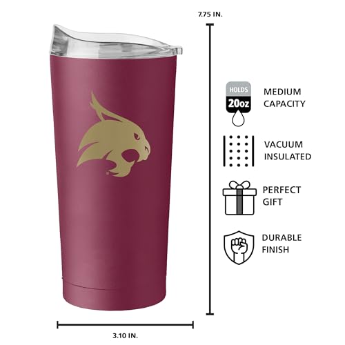 Image of FANMATS NCAA Stainless Steel 20 oz Tumbler - Powder-Coated Finish | Team Color | 20 Fluid Ounces