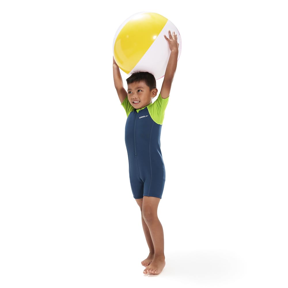 Speedo Jungen Essential Neoprenanzug Zum Schwimmen Lernen | Schwimmunterricht | Weiche Haptik | Neopren Schwimmbekleidung