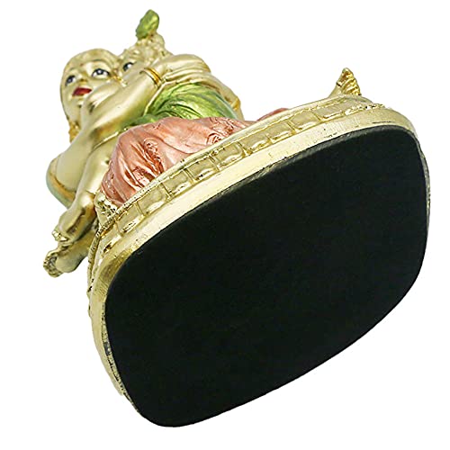 Hindu God Yasoda Krishna Statue - Indian Pooja Yashoda Baby Krishna Idol Murti Figurine Indian God Lord Home Office Temple Mandir Altar Shrine Puja Item Golu Doll Diwali Gift Inida Spiritual Gifts