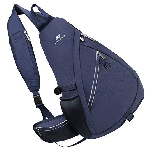 NEVO RHINO Sling Bag Waterproof Large Shoulder Chest Bagpack 25L Riding/Running/Travel Hiking Daypack
