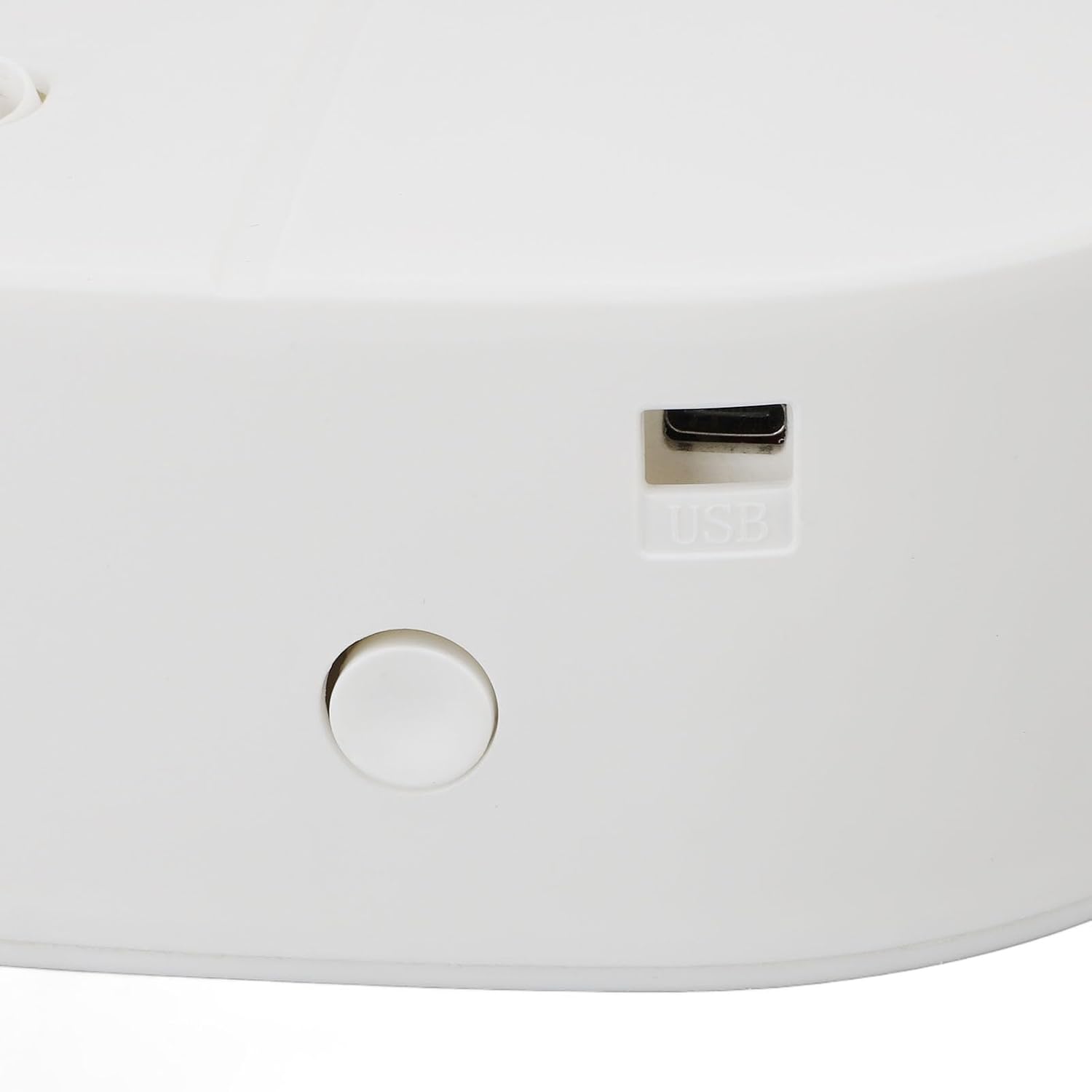 Close-up of the USB port on the diffuser.