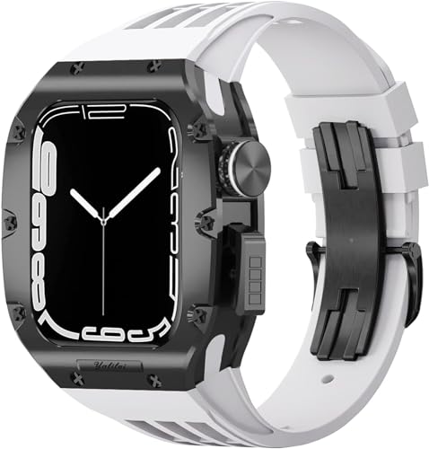 CEKGDB �`�^���������v�P�[�X + �t�b�f�S�����v�o���h���� RM �C���L�b�g�AApple Watch 8 45 �~�����[�g�� 6 5 4 44 �~�����[�g�� Mod �L�b�g�������v�J�o�[(P,45mm)
