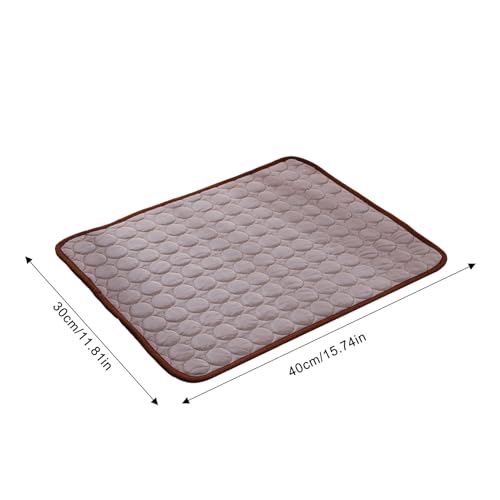 Kühlendes Welpenpaket – Haustiermatte für den Sommer, Schlafkissen aus Emaille | kühles Bett Oberfläche für Hundehütte, Autositz, Liegestuhl, Sofakissen, Reve