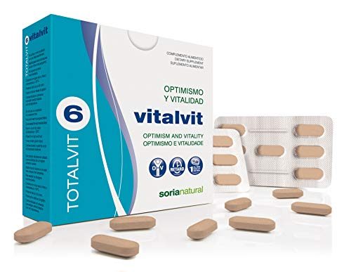 Soria Natural Totalvit 6 Vitavit Combinación De Multivitaminas Y Minerales - 28 Tabletas