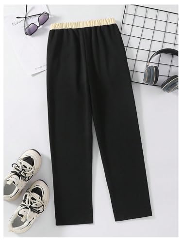 Boy's Y2k Sweatpants Baggy Graphic Sweatpants Gothic Wide Leg Stacked Track Pants Streetwear2