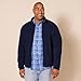 Amazon Essentials Men's Full-Zip Fleece Jacket (Available in Big & Tall), Navy, XX-Large
