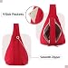 Imagen de Jywmsc Bolsos Hobo de Nailon para Mujer Bolso Tote Grande y Holgado Bolso de Hombro Informal Estilo Hippie con Forma de Media Luna