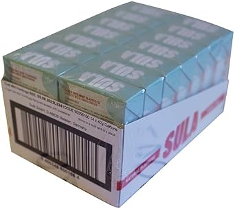 Sula Mint Humbugs Sugar Free Boiled Sweets, 42 g (14-Pack)