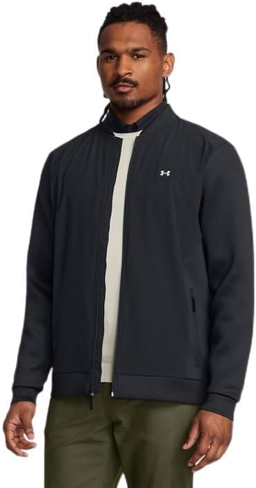 Under Armour Golf Drive Pro Storm Hybrid Full Zip Black 001
