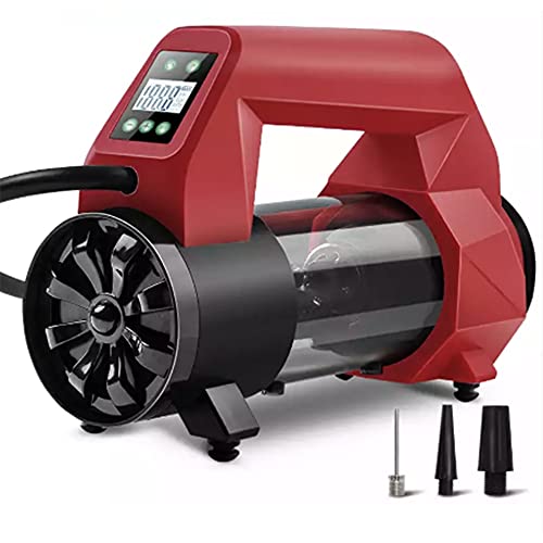 Noone Tire Inflator Portable Air Compressor Pump, 12V DC Digital Tire Inflator with LED Light, 120PSI