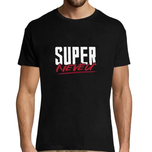 T-shirt homme Super Neveu idée cadeau originale pour l'anniversaire de papa