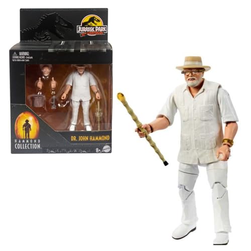 Jurassic World HLT52 John Hammond Colección Hammond Figura de acc...