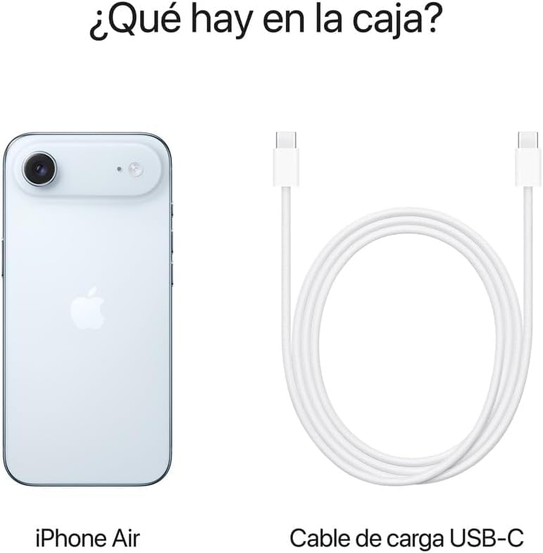 Apple iPhone Air, US Version, 256GB, eSIM, Sky Blue- Unlocked (Renewed) | eSIM, Renewed thumbnail 14
