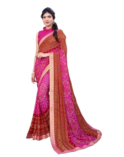 Yashika Damen Saree, Rosa 02, Einheitsgröße