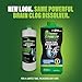 Green Gobbler Industrial Strength Grease and Hair Drain Clog Remover | Drain Cleaner Gel | Safe for Pipes, Toilets, Sinks, Tubs, Drains & Septic Systems (Packaging May Vary)