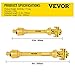 VEVOR PTO Shaft, 1-3/8
