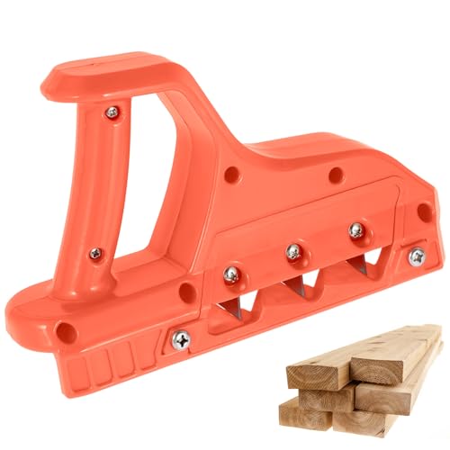 Upgrade Orange Plasterboard Fast Cutter Precise 45°/60°/45°+60°Gypsum Board Chamferer with 10 Blades, Drywall Chamfer Hand Cutting Tools, Woodworking Hand Plane Tool for Drywall Plasterboard (45°)