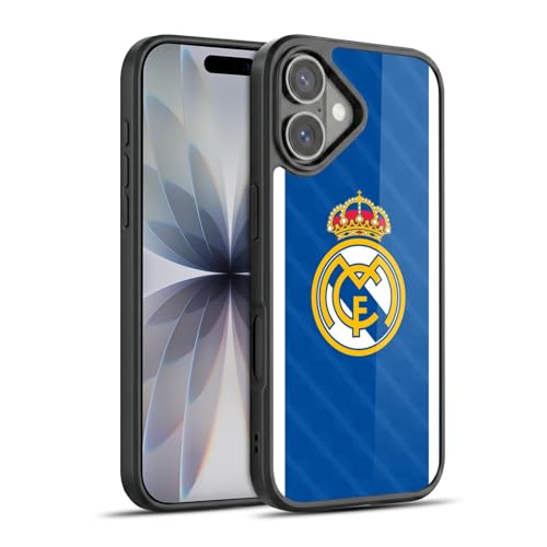 Coque Gel Real Madrid pour iPhone 17 - Protection renforcée Head Case Designs bleue