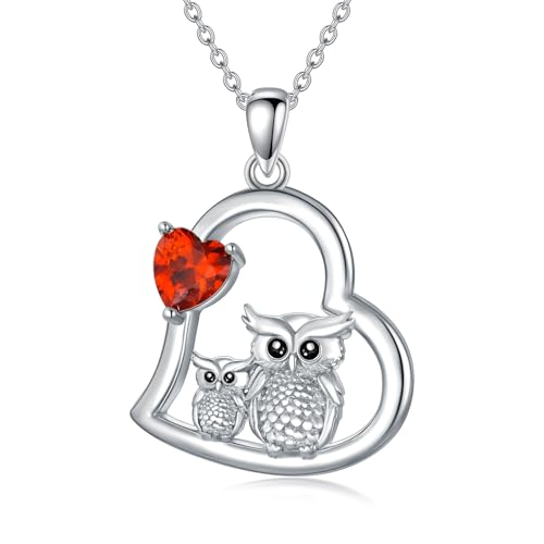 Pendentif hibou en argent 925, un bijou animalier raffiné et durable